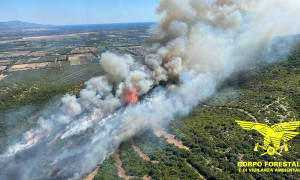 Sardegna in fiamme: oltre 20 incendi in poche ore, chiuso l&rsquo;aeroporto di Alghero e case evacuate