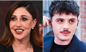 Belen Rodriguez flirta con Olly al concerto, poi &quot;fugge&quot; in Sardegna