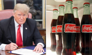 Trump fa cambiare la ricetta della Coca-Cola: &ldquo;Useranno vero zucchero di canna&rdquo;