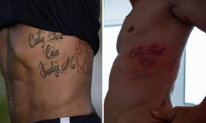 Zlatan Ibrahimović cancella il suo tatuaggio pi&ugrave; iconico: &ldquo;Solo Dio pu&ograve; giudicarmi&rdquo;