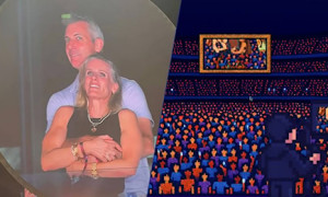 Dalla &ldquo;kiss cam&rdquo; al webgame: il bacio virale al concerto dei Coldplay diventa un videogioco online
