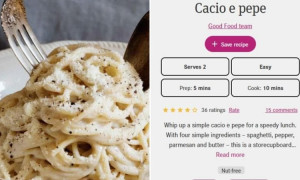 Cacio e pepe con burro e parmigiano? Roma si ribella e la Bbc corregge l&rsquo;errore sulla ricetta online