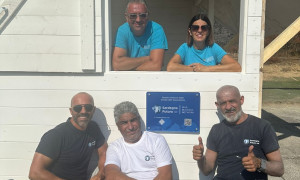 Solidariet&agrave; e lavoro di squadra: il chiosco di Punta Molentis rinasce in cinque giorni