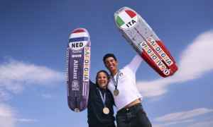 Riccardo Pianosi e Jessie Kampman campioni del mondo di Formula Kite