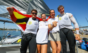 Sardinia Sailing Cup: campionati mondiali 49ers e Nacra 17, vittorie di Spagna e Gran Bretagna