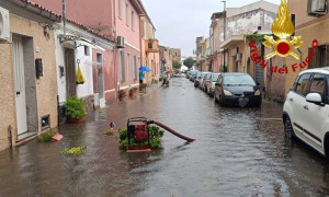 Nubifragi in Sardegna: Olbia e Porto Torres Sott'Acqua, allerta allagamenti e soccorsi