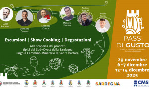 Cammino Minerario di Santa Barbara, al via Passi di Gusto