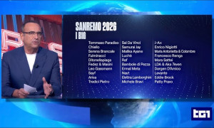 Sanremo 2026: svelati i 30 big di Carlo Conti. Esaltazione, rifiuti storici e una gaffe del TG1