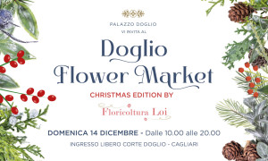 Palazzo Doglio, arriva il Doglio Flower Market, Christmas Edition