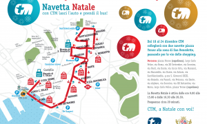 Cagliari, per lo shopping in centro ci sono le Navette di Natale del Ctm