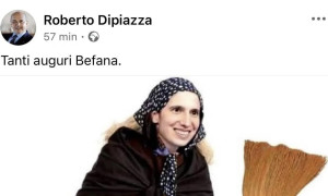 Bufera sul sindaco di Trieste: Dipiazza posta la "Befana Schlein" ed &egrave; rivolta politica