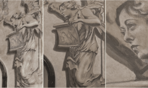 L&rsquo;angelo &ldquo;somigliante&rdquo; a Giorgia Meloni diventa un caso a Roma