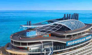 La prima nave da crociera che ha a bordo un&rsquo;intera pista per go-kart