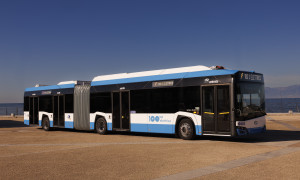 Nuovi autobus elettrici a Cagliari: Solaris Urbino da 18 metri in servizio sulla linea PF