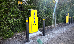 Poste Italiane installa colonnine elettriche in Sardegna