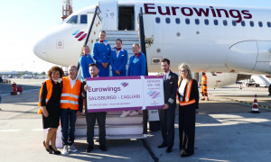 Eurowings inaugura i nuovi voli diretti Cagliari-Salisburgo