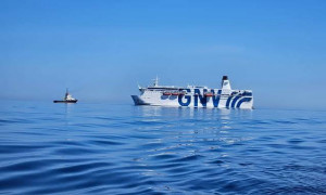 Incendio a bordo del traghetto Gnv Azzurra, nave in rientro a Porto Torres