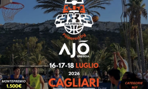 Aj&ograve; Energia accende 3x3 Elite Sardinia 2026: a Cagliari tre giorni di&nbsp;sport, territorio e inclusione