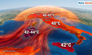Ondata di caldo verso i record: fino a 41&deg;C tra Nord Italia e 44&deg;C Sardegna