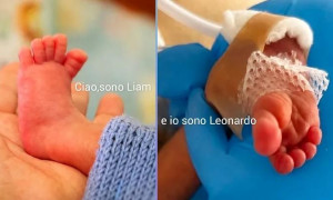 Sinnai si mobilita per Leonardo e Liam: oltre 22mila euro per aiutare la famiglia dei due gemellini