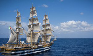 L&rsquo;Amerigo Vespucci torna a Cagliari: quattro giorni nell&rsquo;Isola per la &ldquo;nave pi&ugrave; bella del mondo&rdquo;