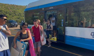 Cagliari, linee dirette CTM dal centro citt&agrave; alle spiagge, i numeri di un servizio di successo